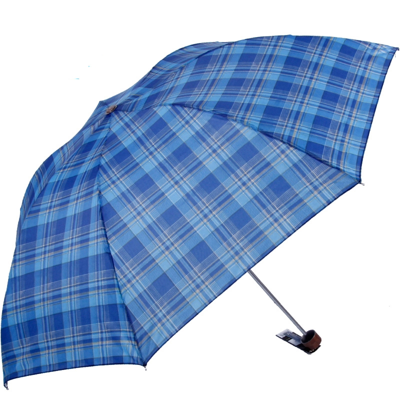 天堂伞雨伞商务格子雨伞折叠晴雨伞男女士三折雨伞 2色