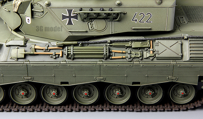 meng军事坦克模型 拼装 ts-007 1/35现代德国豹1 a3/a4