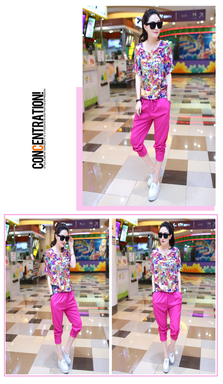 The 21st century is the increasing female thick mm summer short-sleeved T-shirt Jack thick sister Korean version 7 pants Leisure package B 273 green XXL pictures, price, brand platters! Elections are good character, the national distribution, so why buy now enjoy more preferential! Health