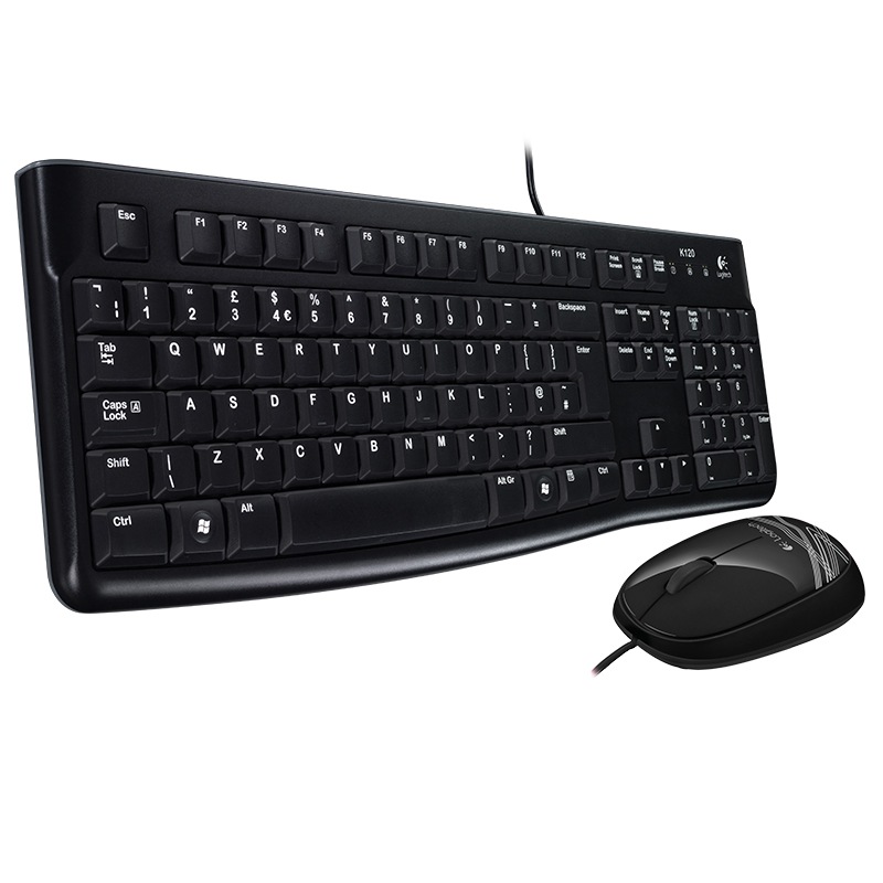 罗技（Logitech）K120键盘+M105 鼠标（...