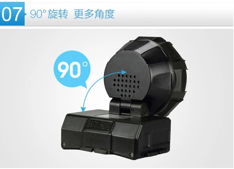 雅格 充电式头灯 大功率调光 LED 探照灯 YG-3575