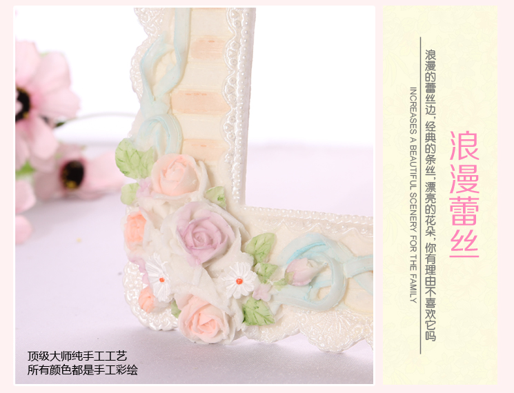 梦唯雅 环保彩绘 手工创意开关套 树脂开关保护贴套 亚克力树脂 蕾丝红玫瑰006