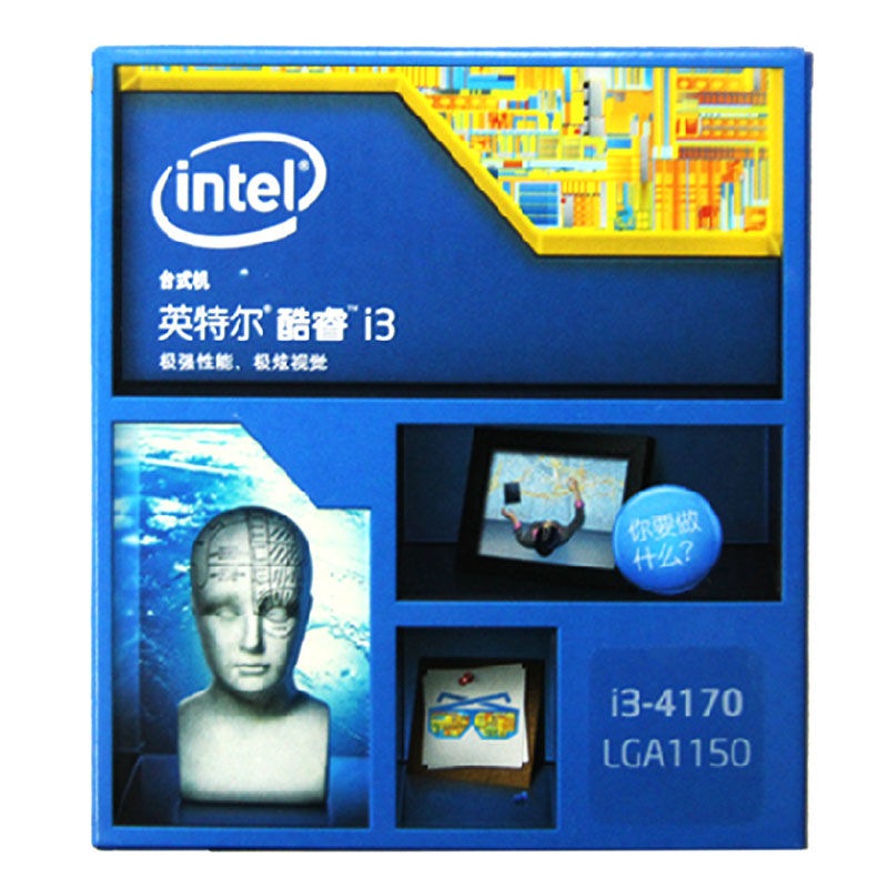 英特尔（Intel）酷睿双核 i3-4170 1150...