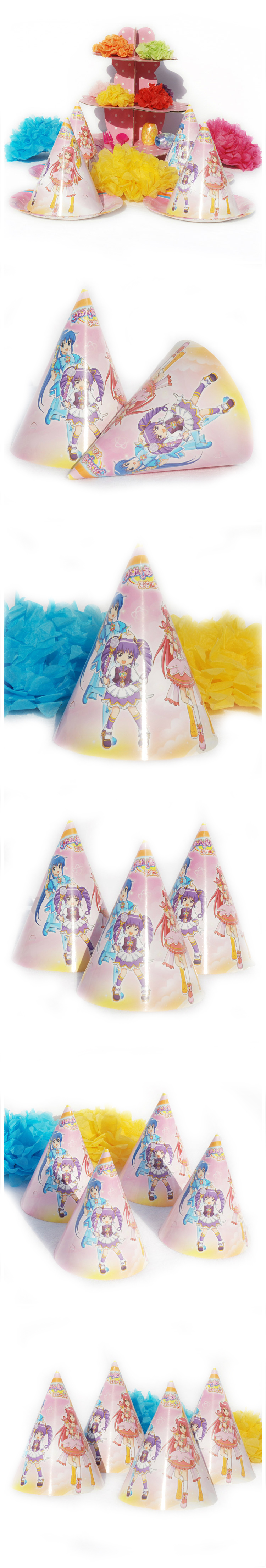 孩派HighParty生日用品//派对用品//生日派对//巴啦啦小魔仙圆锥帽//1