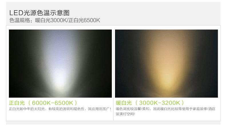科美家光源led灯泡透明尖泡节能灯4瓦E14灯泡灯具8015 8015-暖白