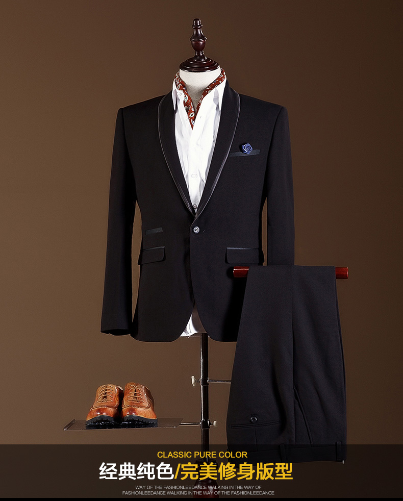 西装套装男士英伦新郎选什么牌子好 同款好推
