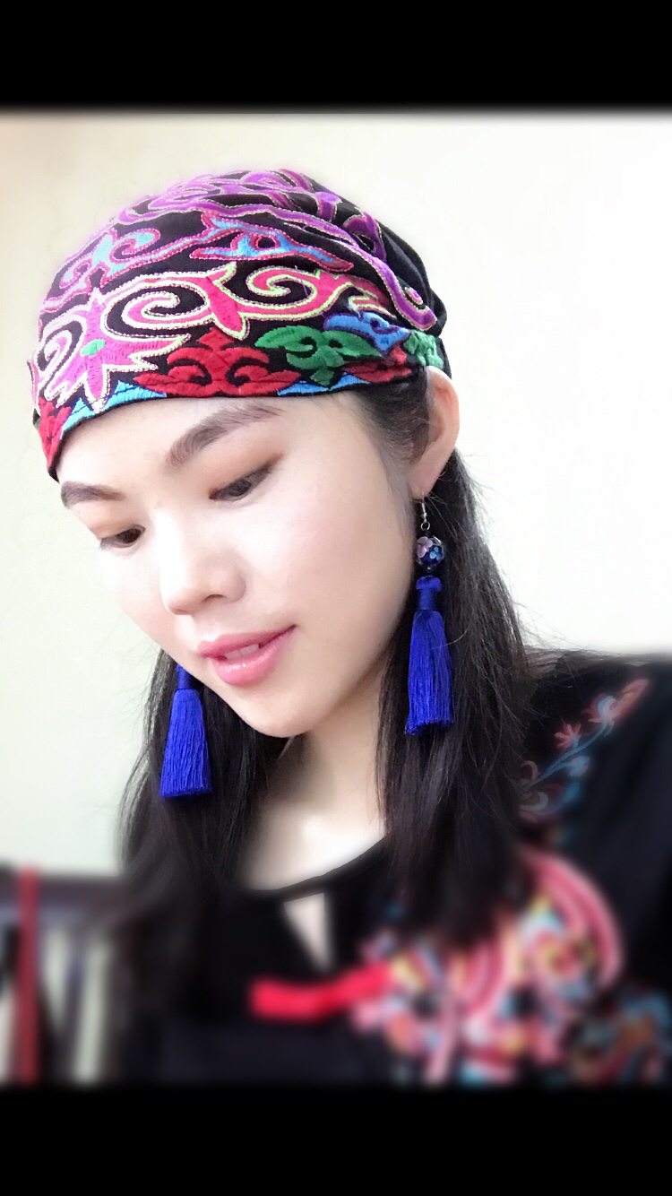 优旋民族风刺绣花包头帽子女士头巾帽杨丽萍同款中国风复古绣花帽潮帽