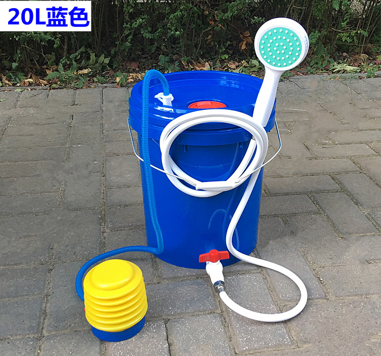 大学生洗澡神器农村家用户外宿舍寝室卫生间简易便携淋浴器花洒工