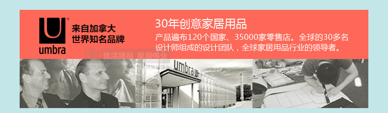 umbra HERCULES 大力士相框 垂直的 创意摆台相框（316360） 黑色040