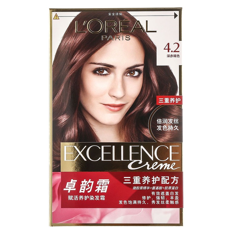 欧莱雅（LOREAL）卓韵霜护发染发...