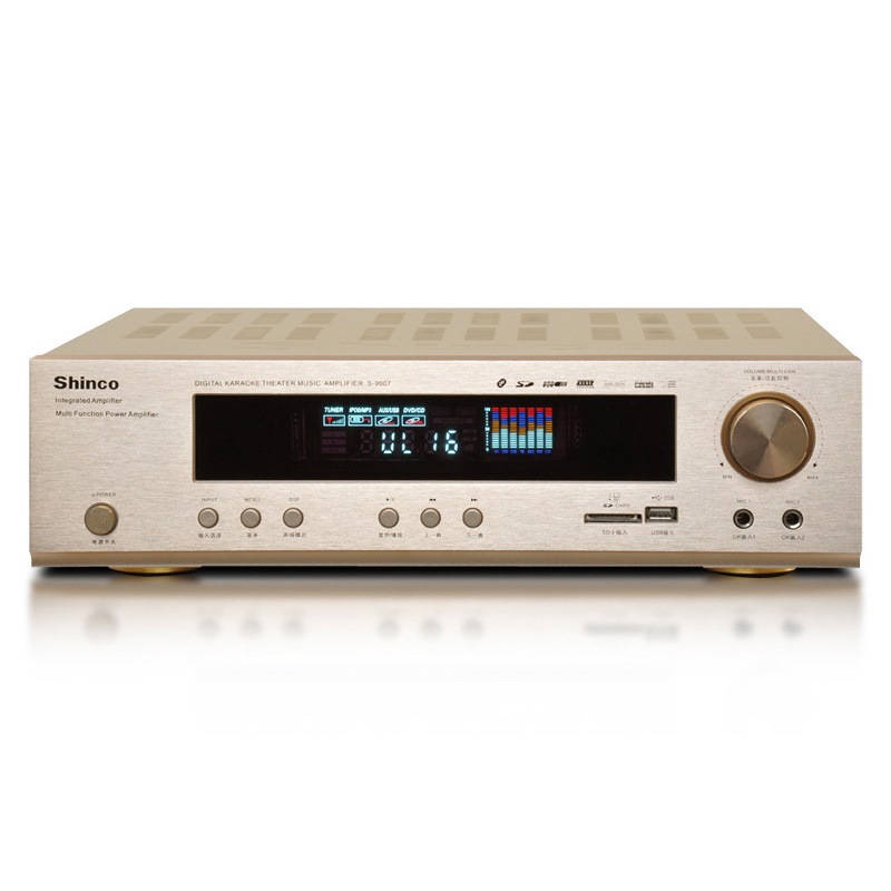 新科（Shinco）S-9007 家庭影院 功放机蓝牙5.1家用电视音响功放器