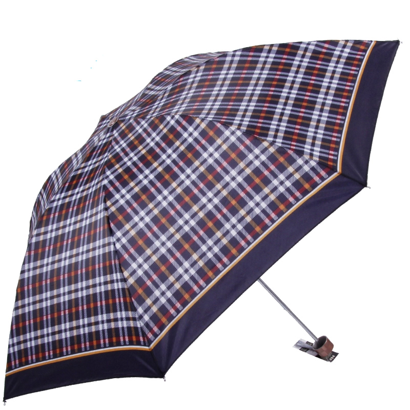天堂伞雨伞商务格子雨伞折叠晴雨伞男女士三折雨伞 2色