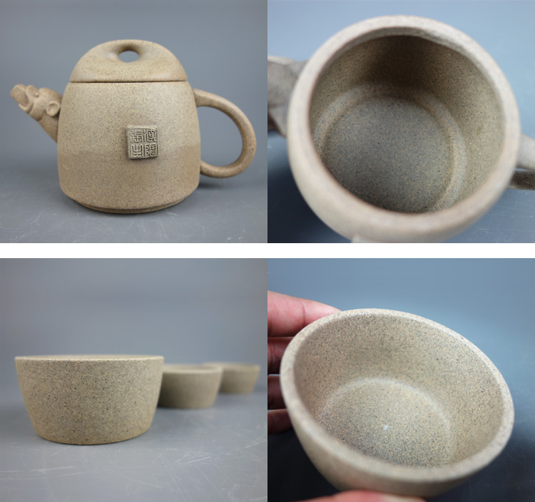 汉陶张生正品 陶瓷茶具 厂家直销 老坑矿旅行套组 特价包邮 地宝.