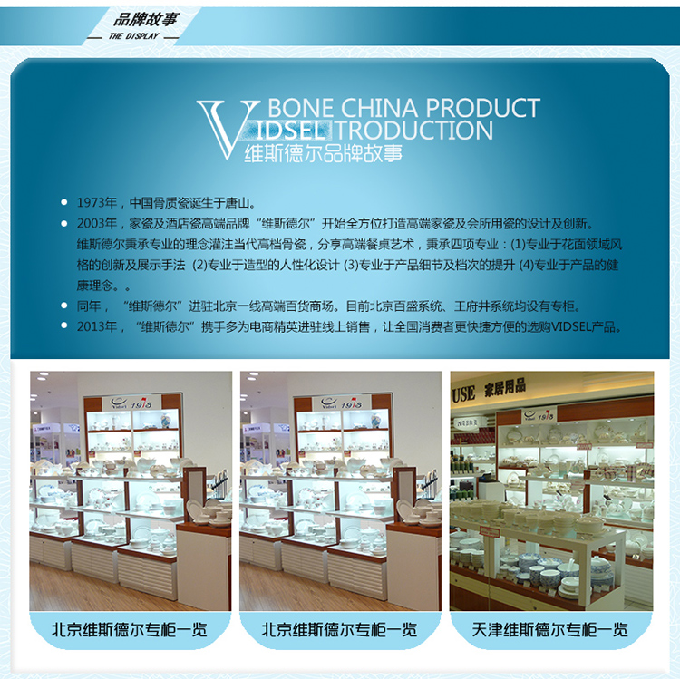 
                                        vidsel 欧式骨瓷酒店西餐具套装  陶瓷盘碗勺西餐盘牛排盘 多种搭配 10寸盘+8寸盘+咖啡杯碟                