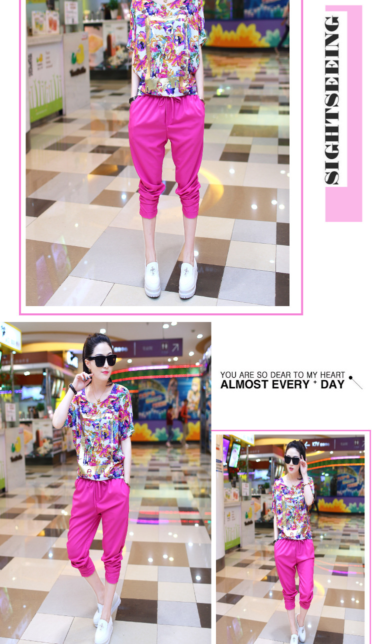 The 21st century is the increasing female thick mm summer short-sleeved T-shirt Jack thick sister Korean version 7 pants Leisure package B 273 green XXL pictures, price, brand platters! Elections are good character, the national distribution, so why buy now enjoy more preferential! Health