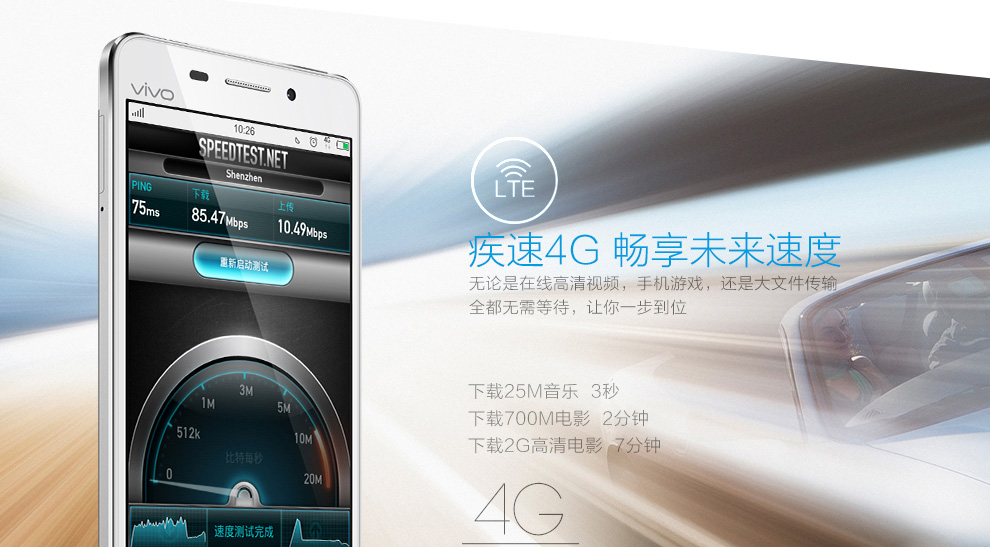 vivo X5F   手机 双卡双待 极光白 联通4G版