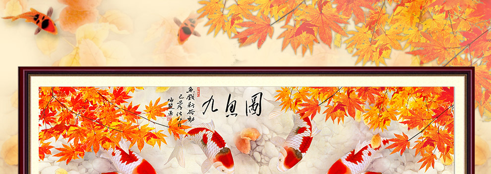 画时代新款5D钻石画圆钻满钻薰衣草三联点贴钻十字绣客厅连年有余大幅钻石绣 B款魔方满钻176*58CM