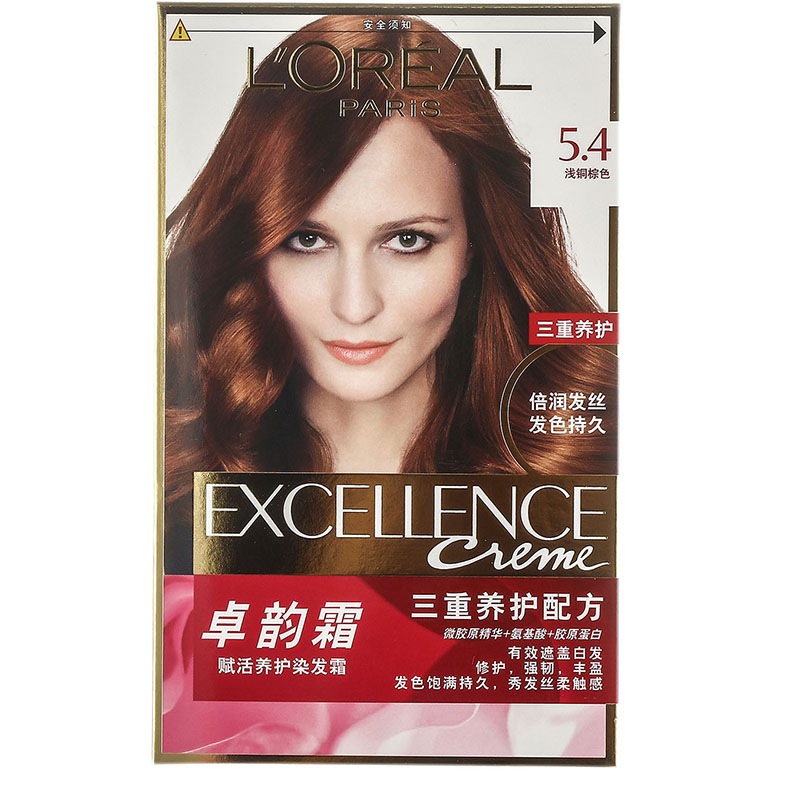 欧莱雅（LOREAL）卓韵霜护发染发...