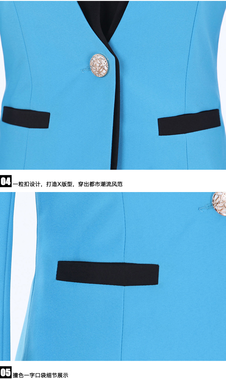 斯朵夫 2015修身大码显瘦OL气质职业套装小西服女SD214 玫红色 XXL