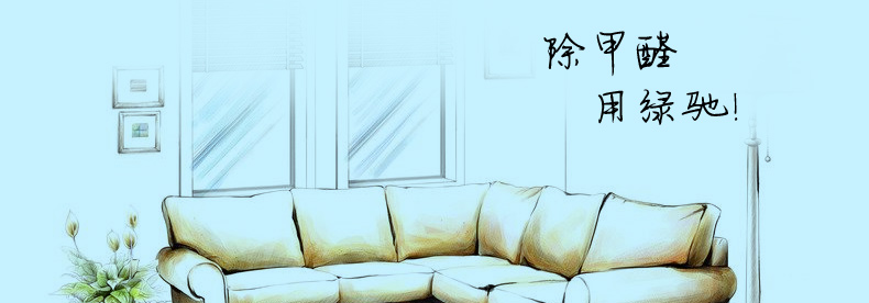 
                                        
                                                            绿驰 新家具去味除甲醛专用方案 沙发窗帘布艺橱柜床垫除味 光触媒甲醛清除剂活性炭包套装                