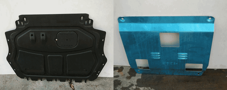 睿卡汽车发动机护板15新塑钢底盘装甲下护板斯巴鲁xv5