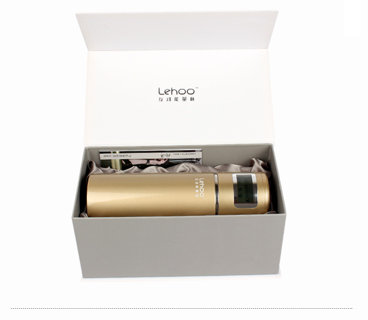 LEHOO 智能水杯 互动能量杯 提醒喝水 保温杯 创意音箱杯子 实用个性创意浪漫生日礼品