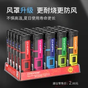 Extraordinary windproof lighter a whole box of one-time manufacturer inflatable custom-made custom printing male ordinary household windproof CF21 fashion space 10 sticks