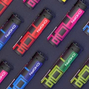 Extraordinary windproof lighter a whole box of one-time manufacturer inflatable custom-made custom printing male ordinary household windproof CF21 fashion space 10 sticks