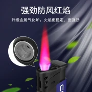 Extraordinary windproof lighter a whole box of one-time manufacturer inflatable custom-made custom printing male ordinary household windproof CF21 fashion space 10 sticks