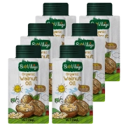 Bioqi biovillage organic walnut oil baby pregnant women nutrition edible oil children edible oil pregnancy 5ML*4 bags of organic walnut oil 5ML