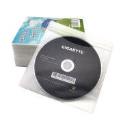 Guten Morgen CH Disc-Tasche doppelseitige Disc-Hülle CD-Disc-Schutztasche PP-Beutel verdickt 100 Blatt/Packung
