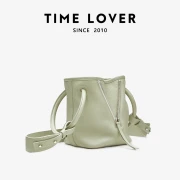 टाइम लवर शाओमाई ब्रेसलेट बैग ट्रेंडी डंपलिंग बैग मूल आला डिजाइनर मॉडल सिंगल शोल्डर मैसेंजर महिलाओं का बैग शाओमाई ब्रेसलेट: बीन पेस्ट ग्रीन