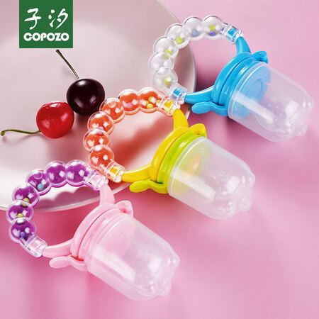 Sub-fruits bite music baby food molar stick tooth adhesive stuck food baby rattle toy rock bite bite * 2 pink + blue Sub-fruits bite music baby food molar stick tooth adhesive stuck food baby rattle toy rock bite bite * 2 pink + blue