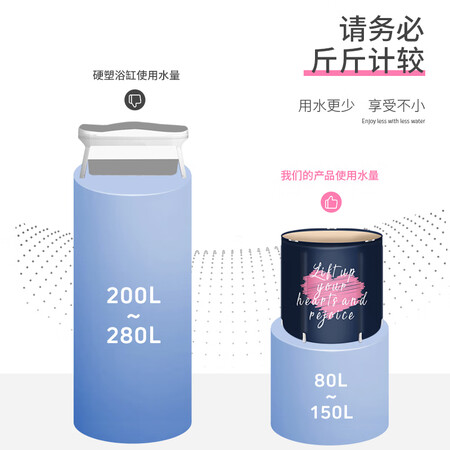 Water Beauty Adult Bath Barrel Foldable Bath Barrel Bath Barrel Thicken Adult Body Insulation Bathtub Bath Barrel Home Children Baby Sauna Box Beautiful Good Night 70*68 Three-layer Cotton Cotton Water Beauty Adult Bath Barrel Foldable Bath Barrel Bath Barrel Thicken Adult Body Insulation Bathtub Bath Barrel Home Children Baby Sauna Box Beautiful Good Night 70*68 Three-layer Cotton Cotton