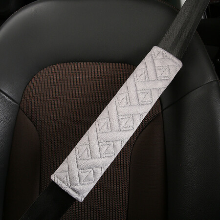 Suitable for car accessories, safety belt cover, insurance shoulder cover, lengthened male and female car accessories, interior decoration, low-key gray*1 Suitable for car accessories, safety belt cover, insurance shoulder cover, lengthened male and female car accessories, interior decoration, low-key gray*1