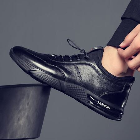 Shoes male 2020 autumn and winter new men's shoes shoes sports shoes men breathable comfort Korean version of the trend wild casual shoes men's shoes boots black 41 Shoes male 2020 autumn and winter new men's shoes shoes sports shoes men breathable comfort Korean version of the trend wild casual shoes men's shoes boots black 41