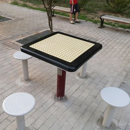 Outdoor Community Park Entertainment Facilities Chess Table Fitness Equipment Elderly Magnetic Track Chess Table New National Standard Chess Table Outdoor Community Park Entertainment Facilities Chess Table Fitness Equipment Elderly Magnetic Track Chess Table New National Standard Chess Table