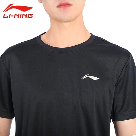 Li Ning LI-NING sportswear suit men's new badminton suit T-shirt short-sleeved quick-drying shorts spring and summer table tennis net suit ATSS959-1 black suit L Li Ning LI-NING sportswear suit men's new badminton suit T-shirt short-sleeved quick-drying shorts spring and summer table tennis net suit ATSS959-1 black suit L