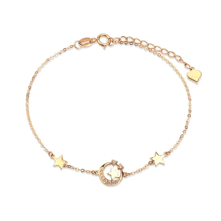 Fannilov Xingyue 18k Gold Diamond Bracelet Rose Gold Bracelet Bracelet Real Diamond Gift for Women Fannilov Xingyue 18k Gold Diamond Bracelet Rose Gold Bracelet Bracelet Real Diamond Gift for Women