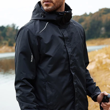 Simboo Simboo Jacket men's and women's trendy brand three-in-one two-piece cotton warm jacket jacket autumn and winter cold-proof windbreaker ski mountaineering cotton-padded jacket work clothes 1855 iron gray blue-male XL Simboo Simboo Jacket men's and women's trendy brand three-in-one two-piece cotton warm jacket jacket autumn and winter cold-proof windbreaker ski mountaineering cotton-padded jacket work clothes 1855 iron gray blue-male XL