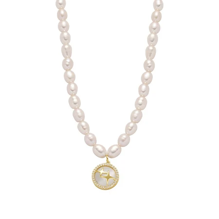 Edel baroque freshwater pearl necklace female opal star pendant design French elegant high-end temperament necklace birthday gift for wife and girlfriend A3Y305 twin star pearl necklace Edel baroque freshwater pearl necklace female opal star pendant design French elegant high-end temperament necklace birthday gift for wife and girlfriend A3Y305 twin star pearl necklace