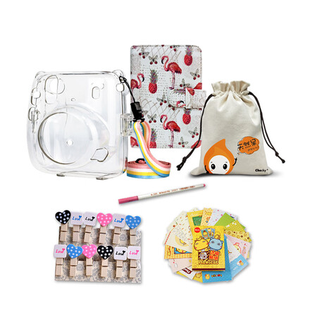 Fuji instax instant MINI11 one-time imaging camera accessory package Fuji instax instant MINI11 one-time imaging camera accessory package