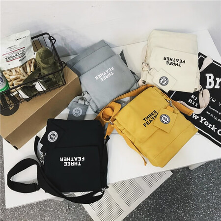 France and Germany Lu Messenger bag man bag 2020 new men's shoulder bag Japanese Harajuku style men's canvas satchel bag male students Tide brand casual bag small sports bag 1228 black trumpet France and Germany Lu Messenger bag man bag 2020 new men's shoulder bag Japanese Harajuku style men's canvas satchel bag male students Tide brand casual bag small sports bag 1228 black trumpet