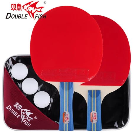 Pisces table tennis racket pen-and-hold horizontal shot double-shooting set entertainment type 2 packs Pisces table tennis racket pen-and-hold horizontal shot double-shooting set entertainment type 2 packs