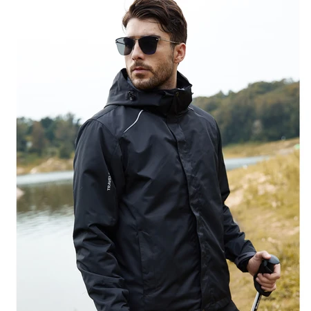 Simboo Simboo Jacket men's and women's trendy brand three-in-one two-piece cotton warm jacket jacket autumn and winter cold-proof windbreaker ski mountaineering cotton-padded jacket work clothes 1855 iron gray blue-male XL Simboo Simboo Jacket men's and women's trendy brand three-in-one two-piece cotton warm jacket jacket autumn and winter cold-proof windbreaker ski mountaineering cotton-padded jacket work clothes 1855 iron gray blue-male XL