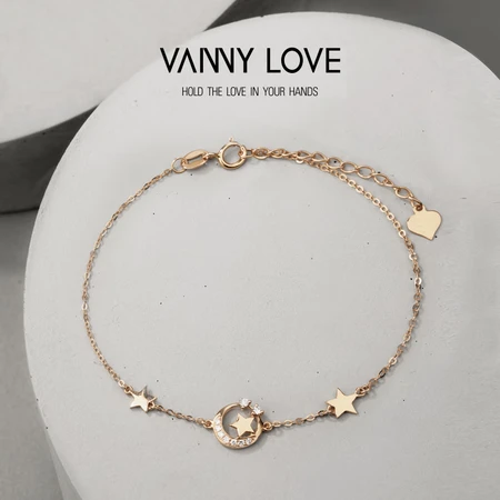 Fannilov Xingyue 18k Gold Diamond Bracelet Rose Gold Bracelet Bracelet Real Diamond Gift for Women Fannilov Xingyue 18k Gold Diamond Bracelet Rose Gold Bracelet Bracelet Real Diamond Gift for Women