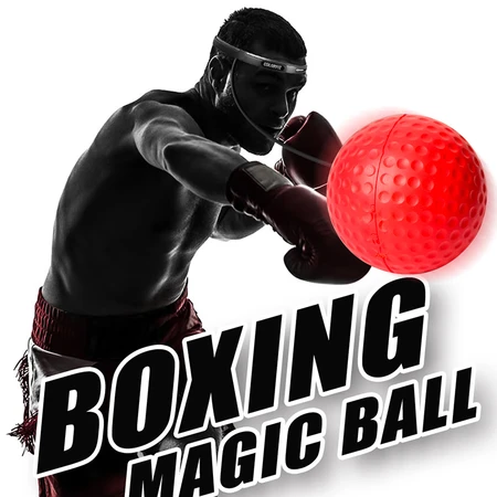 O'Need Boxing Ball Speed Ball Head-mounted Suspension Reaction Ball Boxing Target Magic Reaction Training Martial Arts Fighting Equipment Hardcover Box - Retractable Cotton Headband + One Black Ball O'Need Boxing Ball Speed Ball Head-mounted Suspension Reaction Ball Boxing Target Magic Reaction Training Martial Arts Fighting Equipment Hardcover Box - Retractable Cotton Headband + One Black Ball