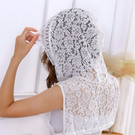 Fake collar children's summer Sweater fake hat collar hooded lace fake collar Children's summer lace all-match four seasons hooded fake collar hat personalized decorative accessories 5701 black Fake collar children's summer Sweater fake hat collar hooded lace fake collar Children's summer lace all-match four seasons hooded fake collar hat personalized decorative accessories 5701 black