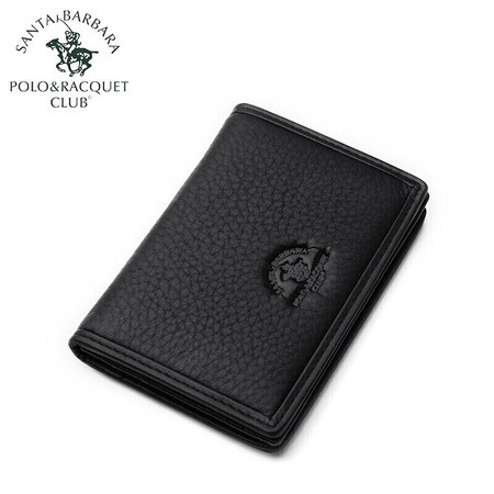 Sao Paulo Polo Men's Delicate Buckskin Card Case Men's Fashion Business Soft Bank Card Case Business Card Holder Gift Box Valentine's Day Gift Birthday Gift Seven Black Sao Paulo Polo Men's Delicate Buckskin Card Case Men's Fashion Business Soft Bank Card Case Business Card Holder Gift Box Valentine's Day Gift Birthday Gift Seven Black