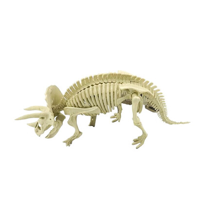 Di Yu Di Yu Children's Toys Archeology Toys Dinosaur Fossil Excavation Toys Exploration Model Skeleton Boys Girls Handmade Creative DIY Triceratops BFQ-DT801HH Di Yu Di Yu Children's Toys Archeology Toys Dinosaur Fossil Excavation Toys Exploration Model Skeleton Boys Girls Handmade Creative DIY Triceratops BFQ-DT801HH